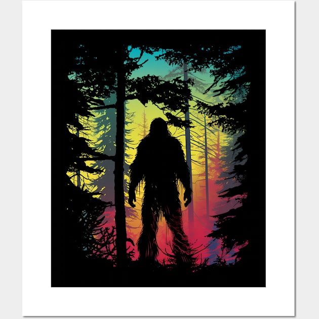 Bigfoot Wall Art by RicoMambo